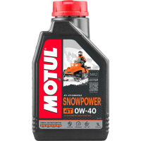 Моторное масло MOTUL SnowPower 4T 0W-40, 1л
