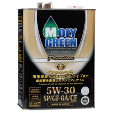 Моторное масло Moly Green Premium 5W-30 SP/GF-6A/CF, 4л