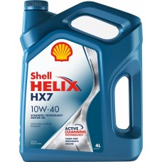 Моторное масло SHELL Helix HX7 10W-40, 4л