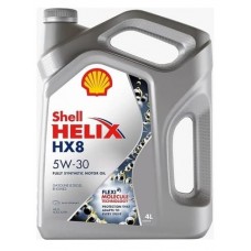 Моторное масло SHELL Helix HX8 Synthetic 5W-30, 4л