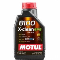 Моторное масло MOTUL 8100 X-Clean EFE 5W-30, 1л