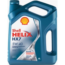 Моторное масло SHELL Helix HX7 5W-40, 4л