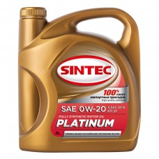 Моторное масло SINTEC PLATINUM SAE 0W-20 ILSAC GF-6 API SP, 4л