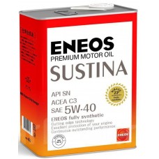 Моторное масло ENEOS SUSTINA 5W40, 4л
