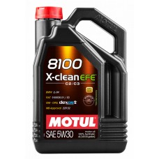 Моторное масло MOTUL 8100 X-Clean EFE 5W-30, 4л