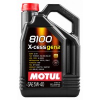 Моторное масло MOTUL 8100 X-Cess Gen2 5W-40, 4л