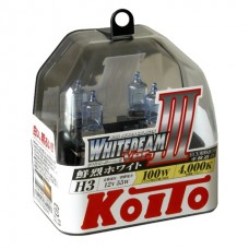 Лампа Koito H3 WhiteBeam III (4000K) P0752W, 2 шт