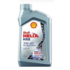 Моторное масло SHELL Helix HX8 Synthetic 5W-40, 1л
