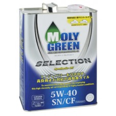 Моторное масло Moly Green Selection 5W-40 SN/CF, 4л