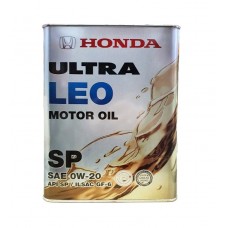 Моторное масло HONDA Ultra LEO 0W-20 SP, 4л
